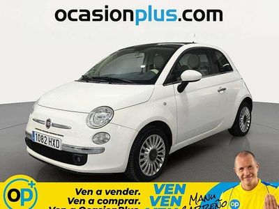 Usado Fiat 500 Lounge 69 CV (50 kW) 2014 Blanco Utilitario
