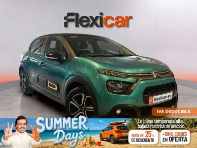 Usado Citroën C3 Feel 83 CV (61 kW) 2022 Azul Utilitario