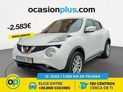 Blanco Usado 2015 Nissan Juke Acenta SUV | 9167 € (Buen precio)