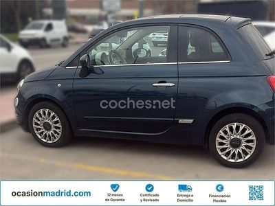 Usado Fiat 500 Lounge 69 CV (50 kW) 2019 Azul Berlina