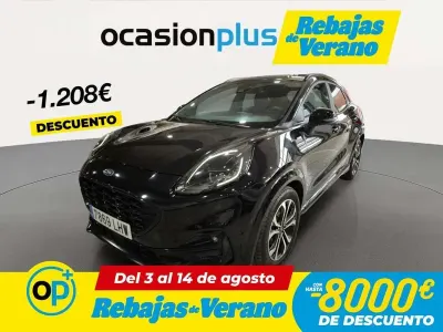 Usado Ford Puma ST-Line 125 CV (91 kW) 2020 Negro SUV