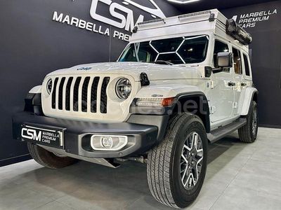 Blanco Usado 2022 Jeep Wrangler Sahara SUV | 67.990 € (Caro)