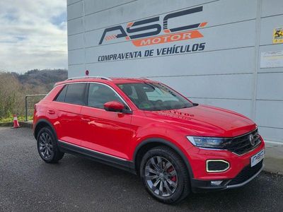Rojo Usado 2018 VW T-Roc Sportline SUV | 15.999 € (Precio justo)