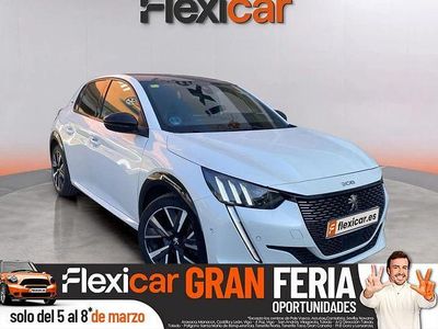 Usado Peugeot 208 GT-line 100 CV (73 kW) 2020 Blanco Utilitario