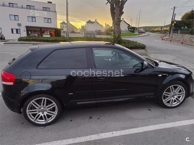 Negro Usado 2008 Audi A3 S-Line Berlina | 7000 € (Precio justo)