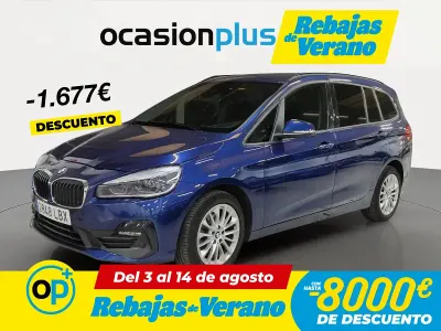 Usado BMW 216 Gran Tourer 116 CV (85 kW) 2019 Azul Monovolumen