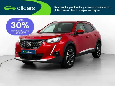 Usado Peugeot 2008 Allure 130 CV (95 kW) 2021 Rojo SUV