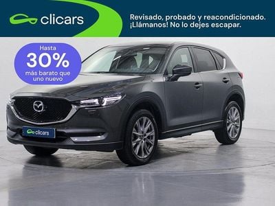 Usado Mazda CX-5 Signature 165 CV (121 kW) 2019 Gris / plata SUV