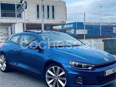 Usado VW Scirocco R-line 125 CV (91 kW) 2014 Azul Coupe