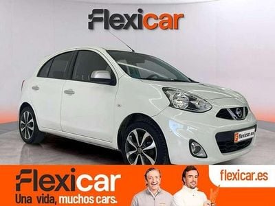 Usado Nissan Micra Tekna 80 CV (58 kW) 2015 Blanco Utilitario