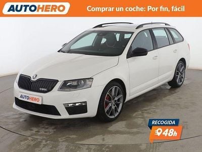 Usado Skoda Octavia RS 185 CV (136 kW) 2014 Blanco Utilitario