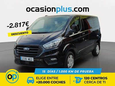 Negro Usado 2023 Ford Transit Custom Trend Familiar | 30.990 € (Caro)