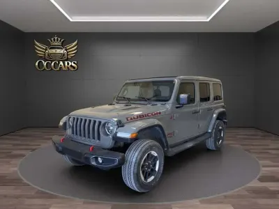 Usado Jeep Wrangler Unlimited Rubicon 284 CV (208 kW) 2018 Gris SUV