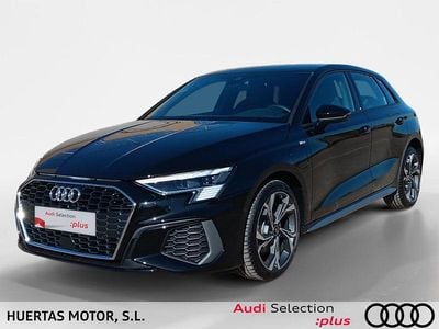 Usado Audi A3 S-Line 204 CV (150 kW) 2024 Negro Berlina