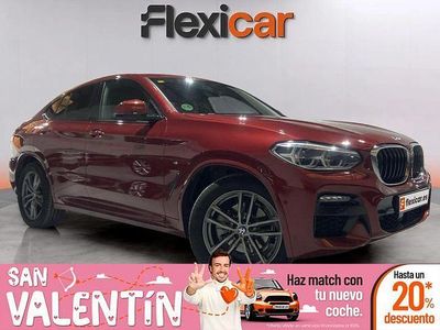 Usado BMW X4 190 CV (139 kW) 2020 Rojo SUV