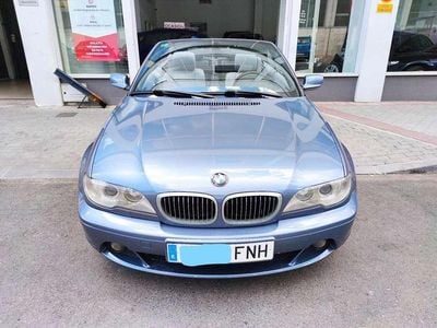 Usado BMW 320 Cabriolet 150 CV (110 kW) 2004 Azul Descapotable