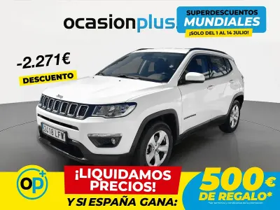 Usado Jeep Compass Longitude 140 CV (102 kW) 2020 Blanco SUV