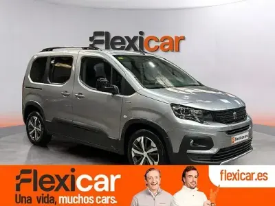 Usado Peugeot Rifter GT-line 100 CV (73 kW) 2019 Gris Monovolumen
