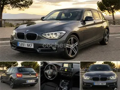 Usado BMW 116 M Sport 136 CV (100 kW) 2014 Gris / plata Utilitario