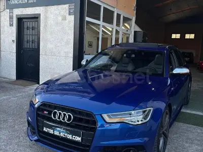 Usado Audi A6 450 CV (330 kW) 2016 Azul Familiar
