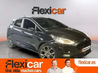 Usado Ford Fiesta ST-Line 101 CV (74 kW) 2018 Negro Utilitario
