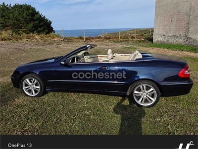 Usado Mercedes CLK320 Elegance 218 CV (160 kW) 2005 Azul Descapotable