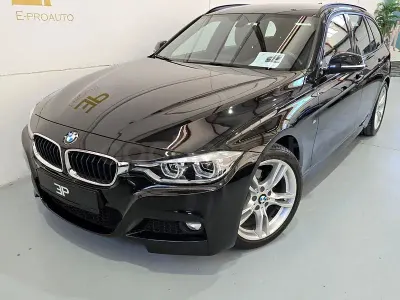 Usado BMW 320 Shadowline 190 CV (139 kW) 2016 Negro Familiar