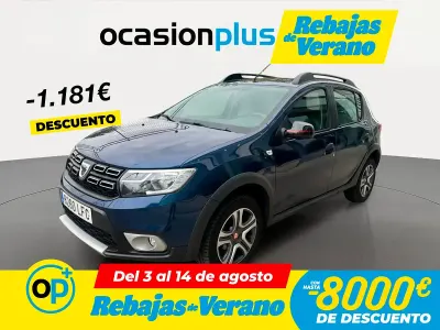 Usado Dacia Sandero 90 CV (66 kW) 2020 Azul Berlina