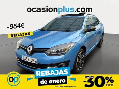Azul Usado 2016 Renault Mégane GrandTour Bose Edition Familiar | 12.890 € (Un poco caro)