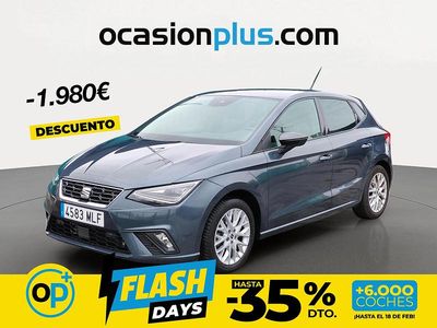 Usado Seat Ibiza FR 110 CV (80 kW) 2023 Gris / plata Berlina