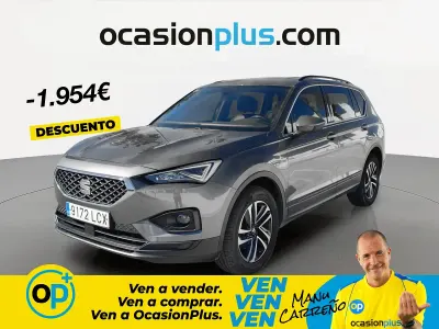 Usado Seat Tarraco Style Plus 150 CV (110 kW) 2019 Gris SUV