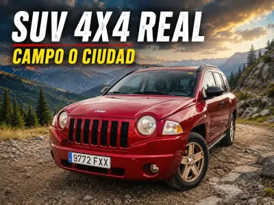 Brugt Jeep Compass Sport 140 HK (102 kW) 2007 Rød SUV
