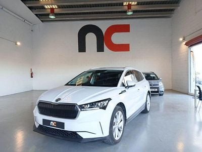 Usado Skoda Enyaq iV 150 kW (204 CV) 2022 Blanco SUV