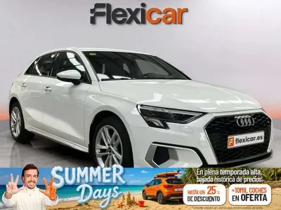 Usado Audi A3 Sportback 150 CV (110 kW) 2020 Blanco Utilitario
