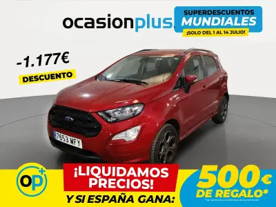 Usado Ford Ecosport ST-Line 125 CV (91 kW) 2023 Rojo SUV
