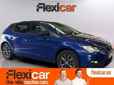 Usado Seat Leon Style 130 CV (95 kW) 2020 Azul Berlina