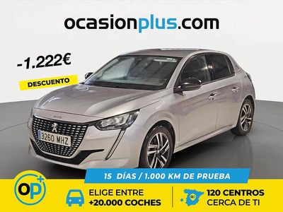 Usado Peugeot 208 Allure 100 CV (73 kW) 2023 Gris Utilitario