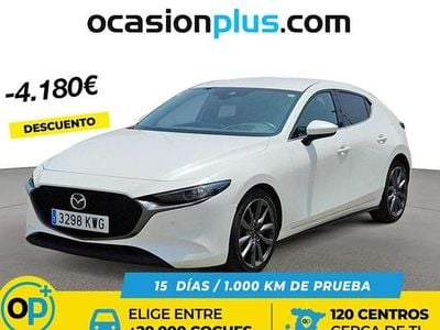 Usado Mazda 3 122 CV (89 kW) 2019 Blanco Utilitario
