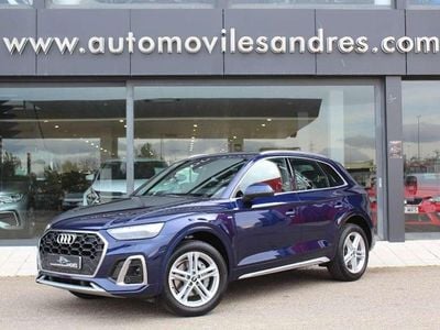 Usado Audi Q5 S-Line 204 CV (150 kW) 2021 Azul SUV