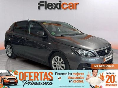 Usado Peugeot 308 Style 130 CV (95 kW) 2020 Gris Berlina