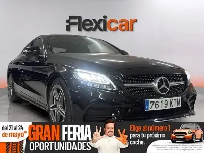 Occasion Mercedes C200 184 PK (135 kW) 2019 Zwart Coupé