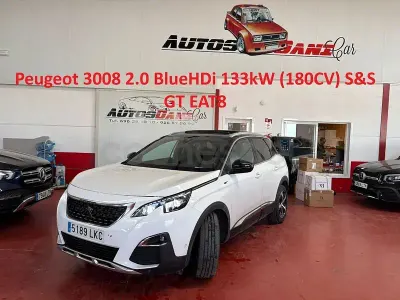 Brugt Peugeot 3008 GT 180 HK (132 kW) 2020 Hvid SUV