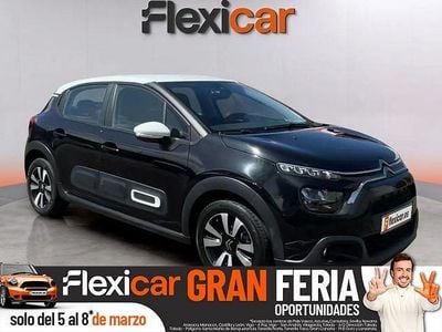 Usado Citroën C3 Feel 110 CV (80 kW) 2022 Negro Utilitario