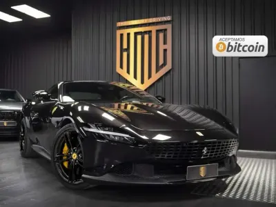Begagnad Ferrari Roma 620 HK (456 kW) 2022 Svart Sportkupé