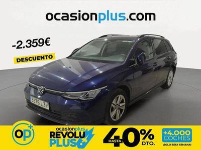 Usado VW Golf VIII Life 115 CV (84 kW) 2021 Azul Familiar