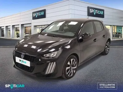Usado Peugeot 208 Style 110 CV (80 kW) 2025 Negro Utilitario