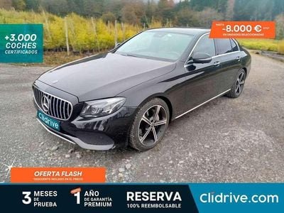 Usado Mercedes E350 258 CV (189 kW) 2018 Negro Berlina