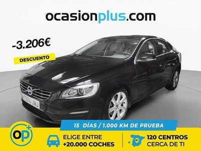 Usado Volvo S60 Momentum 150 CV (110 kW) 2016 Negro Berlina