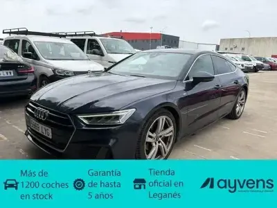 Usado Audi A7 S-Line 204 CV (150 kW) 2022 Azul Berlina