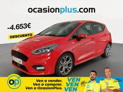 Usado Ford Fiesta ST-Line 155 CV (114 kW) 2021 Rojo Utilitario